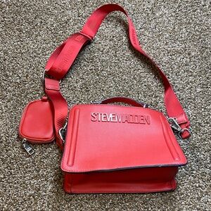 Steve Madden Vibrant Red Shoulder Bag